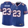 Bills #23 Charlie Brown Authentic Jersey -Blue