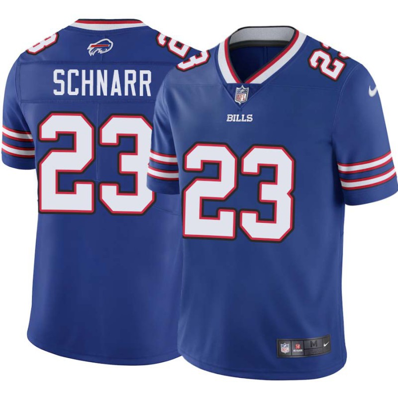 Bills #23 Steven Schnarr Authentic Jersey -Blue