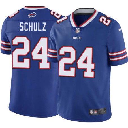 Bills #24 Kurt Schulz Authentic Jersey -Blue