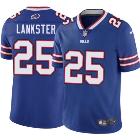 Bills #25 Ellis Lankster Authentic Jersey -Blue