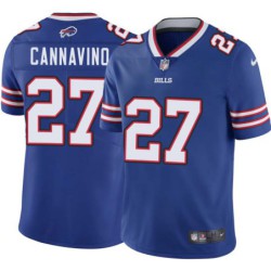 Bills #27 Joe Cannavino Authentic Jersey -Blue