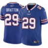 Bills #29 Jason Bratton Authentic Jersey -Blue