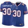 Bills #30 Brian Carpenter Authentic Jersey -Blue