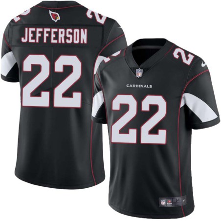 Cardinals #22 Tony Jefferson Stitched Black Jersey