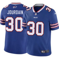 Bills #30 Yonel Jourdain Authentic Jersey -Blue