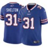 Bills #31 Daimon Shelton Authentic Jersey -Blue