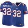 Bills #32 Kyler McMichael Authentic Jersey -Blue