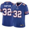 Bills #32 O.J. Simpson Authentic Jersey -Blue