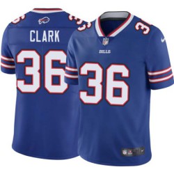 Bills #36 Steve Clark Authentic Jersey -Blue