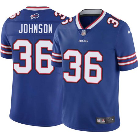 Bills #36 Dontae Johnson Authentic Jersey -Blue