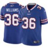 Bills #36 Shaud Williams Authentic Jersey -Blue