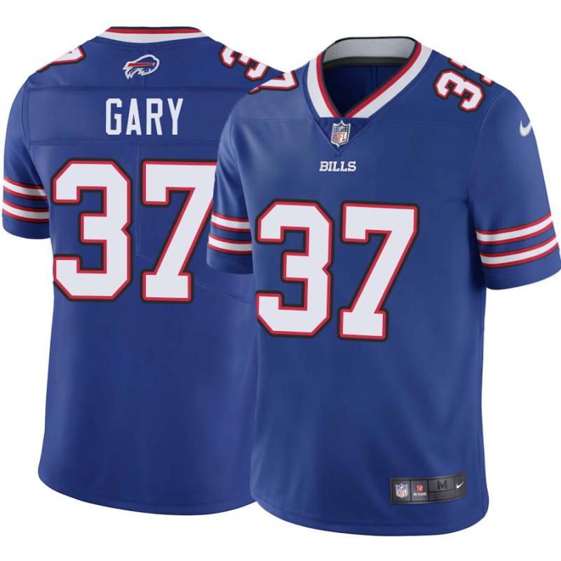 Bills #37 Shamiel Gary Authentic Jersey -Blue