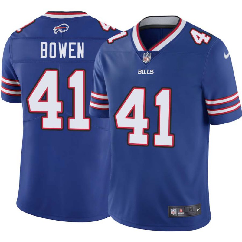 Bills #41 Matt Bowen Authentic Jersey -Blue