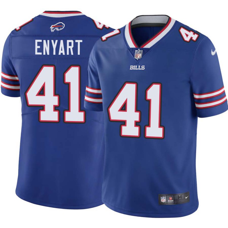 Bills #41 Bill Enyart Authentic Jersey -Blue