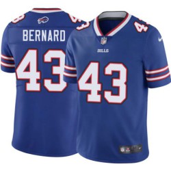 Bills #43 Terrel Bernard Authentic Jersey -Blue