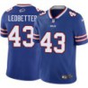 Bills #43 Monte Ledbetter Authentic Jersey -Blue