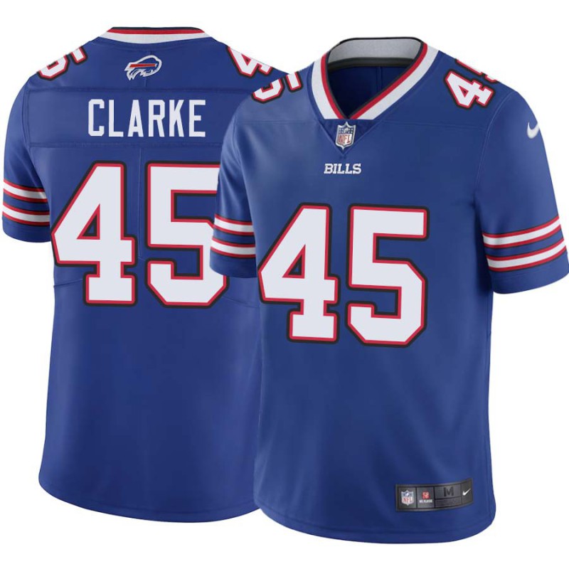 Bills #45 Hagood Clarke Authentic Jersey -Blue