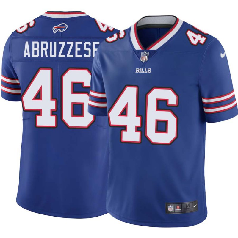 Bills #46 Ray Abruzzese Authentic Jersey -Blue