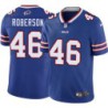 Bills #46 Bo Roberson Authentic Jersey -Blue