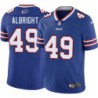 Bills #49 Bryson Albright Authentic Jersey -Blue