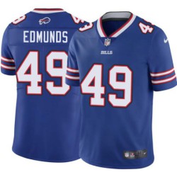 Bills #49 Tremaine Edmunds Authentic Jersey -Blue