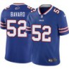 Bills #52 David Bavaro Authentic Jersey -Blue