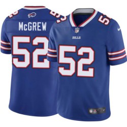 Bills #52 Dan McGrew Authentic Jersey -Blue