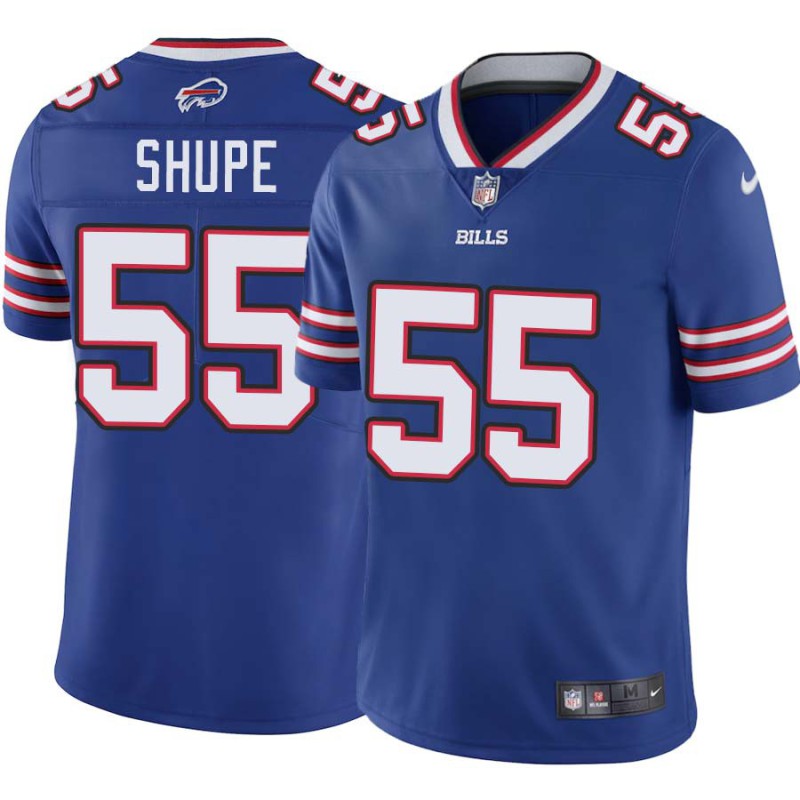 Bills #55 Mark Shupe Authentic Jersey -Blue