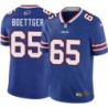 Bills #65 Ike Boettger Authentic Jersey -Blue