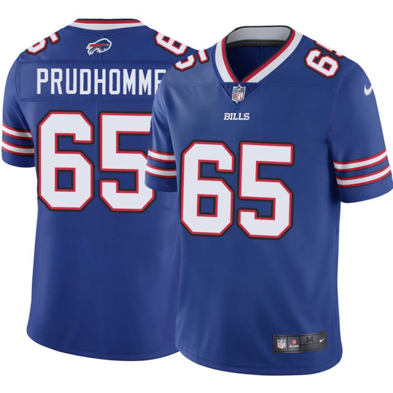 Bills #65 Remi Prudhomme Authentic Jersey -Blue