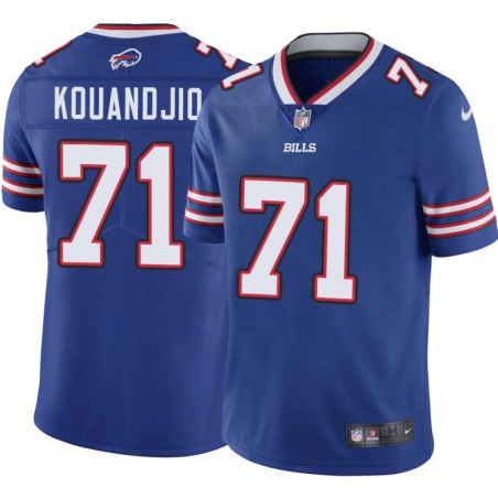 Bills #71 Cyrus Kouandjio Authentic Jersey -Blue