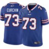 Bills #73 Jeff Curchin Authentic Jersey -Blue