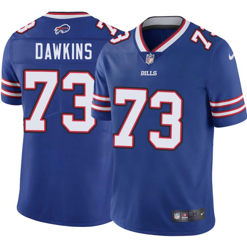 Bills #73 Dion Dawkins Authentic Jersey -Blue