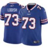 Bills #73 Mike Lodish Authentic Jersey -Blue