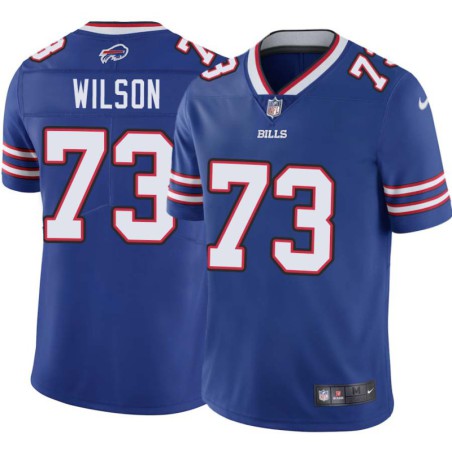 Bills #73 Karl Wilson Authentic Jersey -Blue