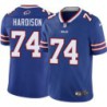 Bills #74 Dee Hardison Authentic Jersey -Blue