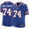 Bills #74 Ryan Van Demark Authentic Jersey -Blue