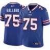 Bills #75 Howard Ballard Authentic Jersey -Blue