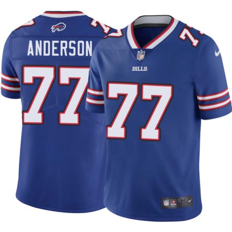 Bills #77 Tim Anderson Authentic Jersey -Blue