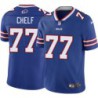 Bills #77 Donald Chelf Authentic Jersey -Blue