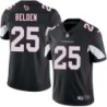 Cardinals #25 Bunny Belden Stitched Black Jersey