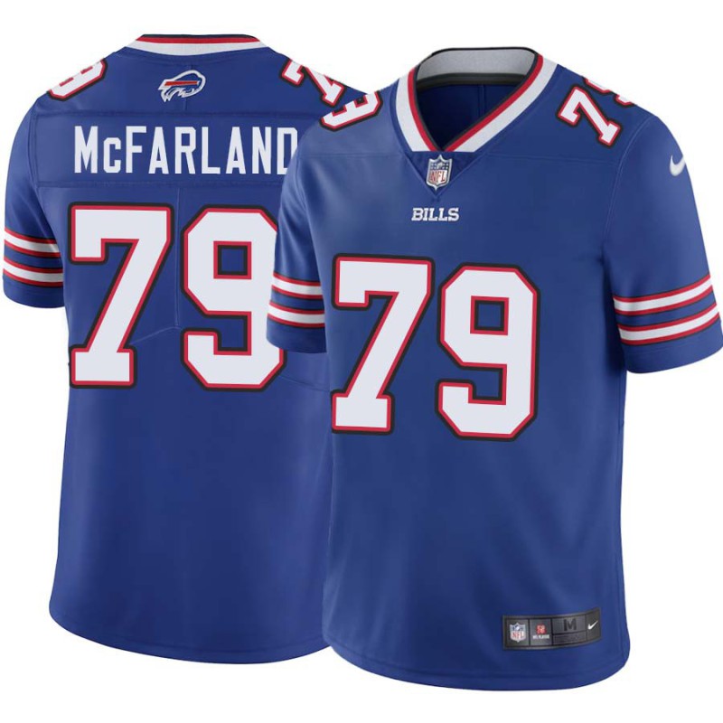 Bills #79 Dylan McFarland Authentic Jersey -Blue