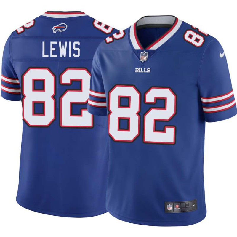 Bills #82 Frank Lewis Authentic Jersey -Blue