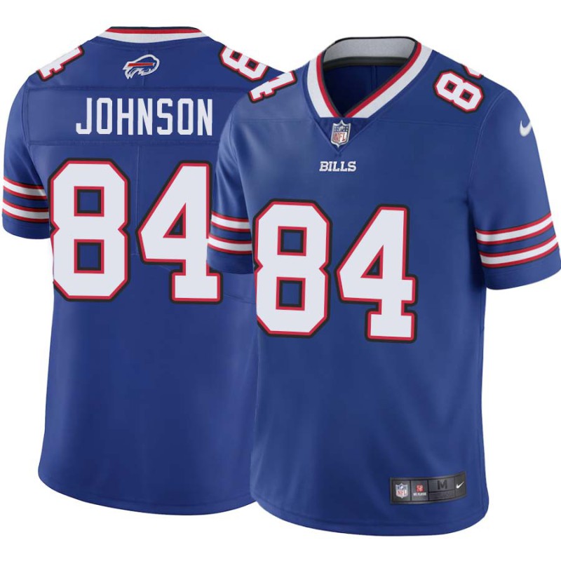 Bills #84 Lonnie Johnson Authentic Jersey -Blue