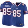 Bills #85 Leroy Moore Authentic Jersey -Blue