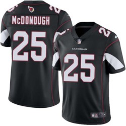 Cardinals #25 Coley McDonough Stitched Black Jersey