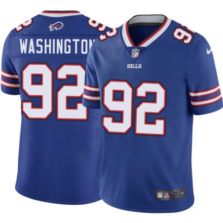 Bills #92 Ted Washington Authentic Jersey -Blue