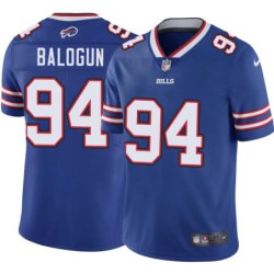 Bills #94 Mike Balogun Authentic Jersey -Blue