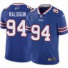 Bills #94 Mike Balogun Authentic Jersey -Blue