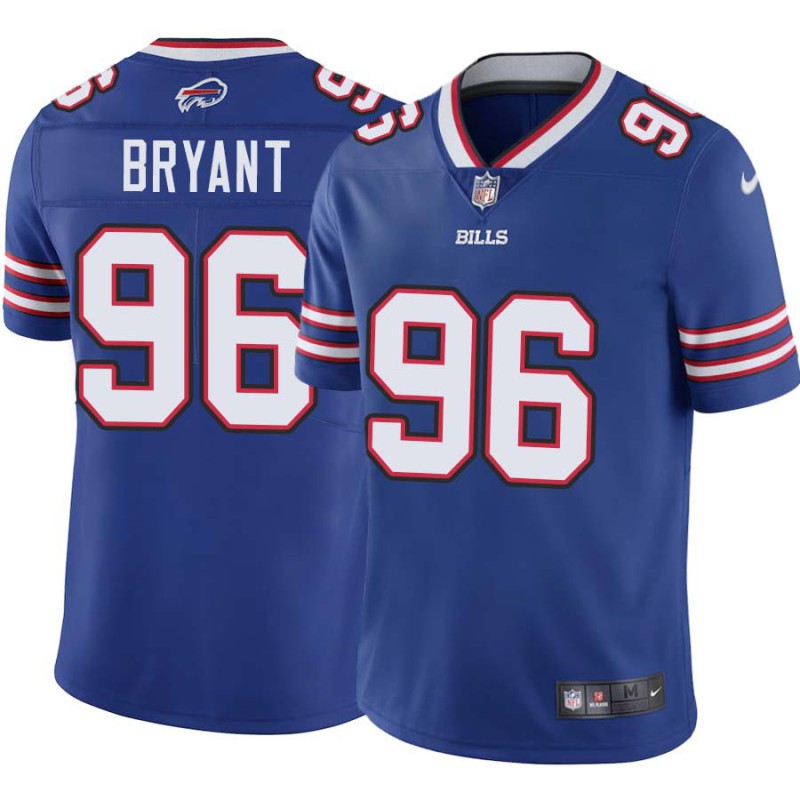 Bills #96 Brandin Bryant Authentic Jersey -Blue